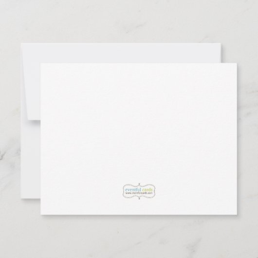 スーパーヒーローの誕生会は感謝していしています サンキューカード (裏面)