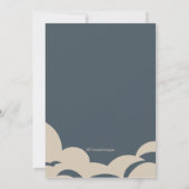 スーパーヒーローの誕生日パーティー招待状 招待状 (裏面)