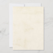 スーパーヒーローの誕生日招待状 かわいい ヴィンテージ 女の子 招待状 (裏面)