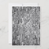 スーパーヒーローの誕生日招待状 招待状 (裏面)