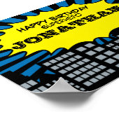 スーパーヒーローをテーマにしたポスター ポスター (角)