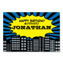 スーパーヒーローをテーマにしたポスター