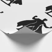 スーパーヒーローをテーマにした誕生日パーティギフト ラッピングペーパー (角)