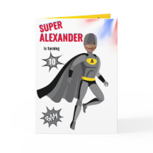 スーパーヒーローアメージングユニークボーイファブラス誕生日カー