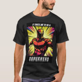 スーパーヒーローインスピレーションTee 8 Tシャツ (正面)