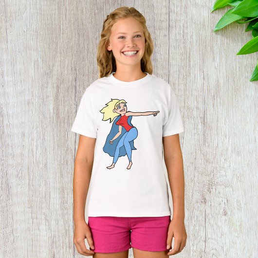 スーパーヒーローウーマン Tシャツ