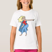 スーパーヒーローウーマン Tシャツ (正面)