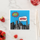 スーパーヒーローカクテルナプキンユーモア スタンダードカクテルナプキン (インサイチュ)