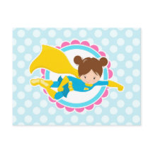 スーパーヒーローガール – カワイイ飛んでいるーヒーローインケープイン