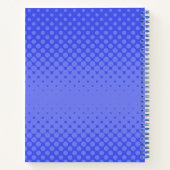 スーパーヒーローキッズ漫画パーソナライズされたブック名 ノートブック (裏面)