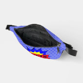 スーパーヒーローキッズ漫画パーソナライズされたブック名 ファニーパック (見開き)