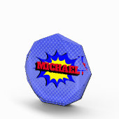 スーパーヒーローキッズ漫画パーソナライズされたブック名 フォトブロック (右)