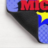 スーパーヒーローキッズ漫画パーソナライズされたブック名 マウスパッド (コーナー)