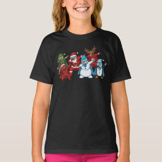 スーパーヒーロークリスマス・ダブ・チーム Tシャツ