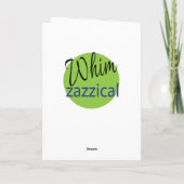 スーパーヒーローグリーン飛んでいるボーイアメージングファブ誕生日  カード (裏面)