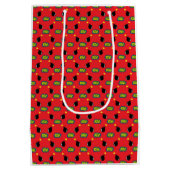 スーパーヒーローコミックス カラフルボム バン バン ファン ミディアムペーパーバッグ (裏面)