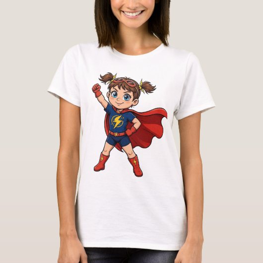 スーパーヒーロースタイルTシャツ Tシャツ (正面)