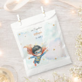 スーパーヒーロースーパーボーイ子供の誕生日 フェイバーバッグ (クリップ留めされた状態)