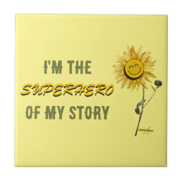 スーパーヒーローセラミックタイルby詩人アディラ・アコー タイル