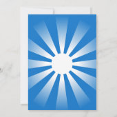 スーパーヒーロータイガー誕生日パーティー 招待状 (裏面)