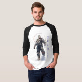 スーパーヒーロータノス Tシャツ (正面フル)