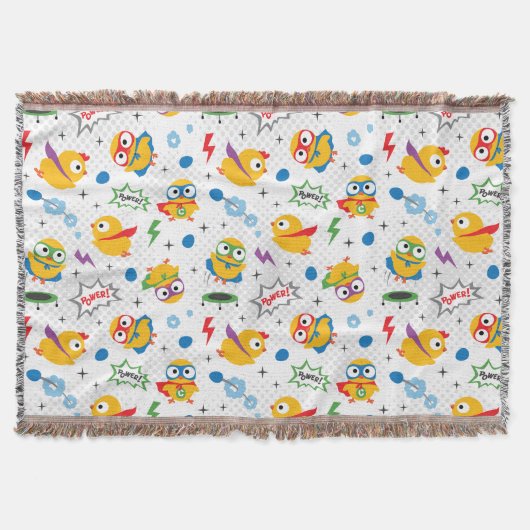 スーパーヒーローチキン スローブランケット (正面)