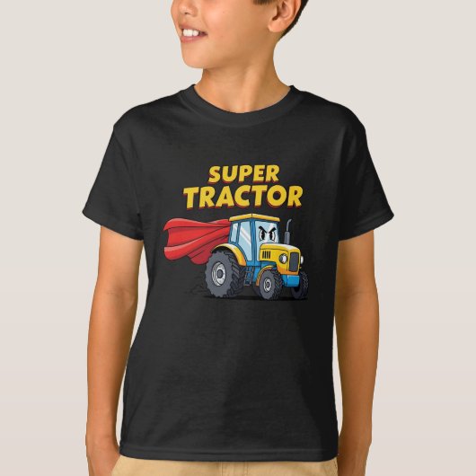 スーパーヒーロートラクター Tシャツ (正面)