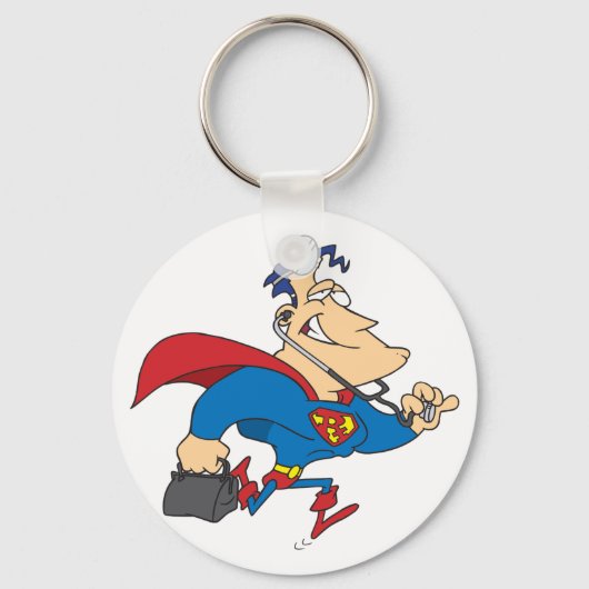 スーパーヒーロードクターキーチェーン キーホルダー (正面)