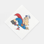 スーパーヒーロードクター紙ナプキンス スタンダードランチョンナプキン (角)