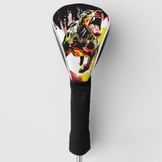 スーパーヒーロードバーマンドッグ01 – イグナシオ裁判官 ゴルフヘッドカバー (正面)