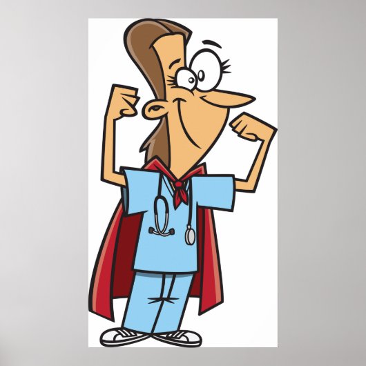 スーパーヒーローナース ポスター (正面)