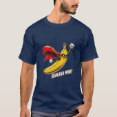 スーパーヒーローバナナマンTシャツ Tシャツ (正面)
