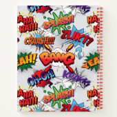 スーパーヒーローバブルパターン ノートブック (裏面)