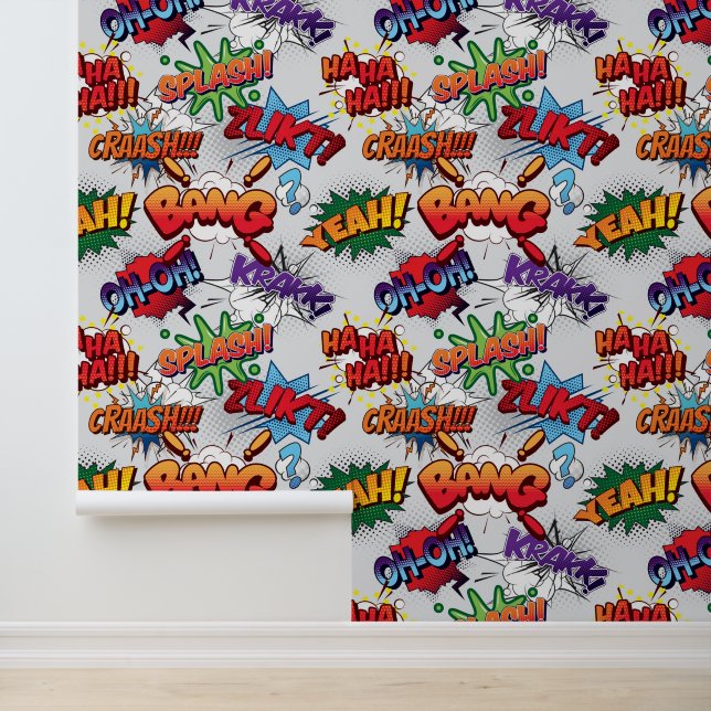 スーパーヒーローバブルパターン 壁紙 (アプリケーション)