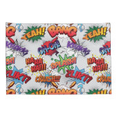 スーパーヒーローバブルパターン 枕カバー (裏面-右)