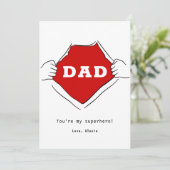 スーパーヒーローパパの父親は可愛い赤 カード (スタンド正面)