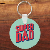 スーパーヒーローパパ キーホルダー (裏面)