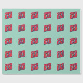 スーパーヒーローパパ ラッピングペーパー (フラット)