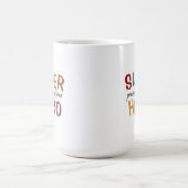 スーパーヒーローパパ 父の日 コーヒーマグカップ (中央)