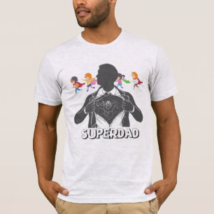 スーパーヒーローパパ Tシャツ