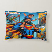 スーパーヒーローファーズ漫画本スタイル アクセントクッション (裏面)