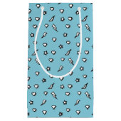 スーパーヒーローフレンド漫画バレンタイン抱き枕 スモールペーパーバッグ (正面)