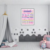 スーパーヒーロープリント ポスター