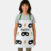 スーパーヒーローボーイズ名漫画ベーキングエプロン エプロン (インサイチュ)