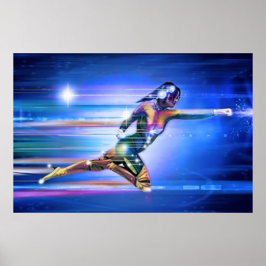 スーパーヒーローポスター ポスター (正面)