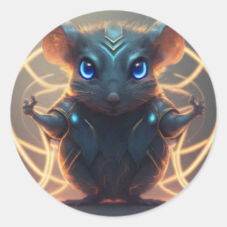 スーパーヒーローマウス ラウンドシール