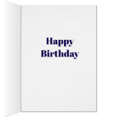 スーパーヒーローモダングリーティングカード (内側 (右))