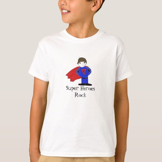 スーパーヒーローロック Tシャツ (正面)