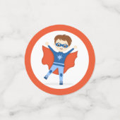 スーパーヒーロー少年 コンフェッティ (スモール正面)