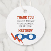 スーパーヒーロー少年 フェイバータグ (裏面)